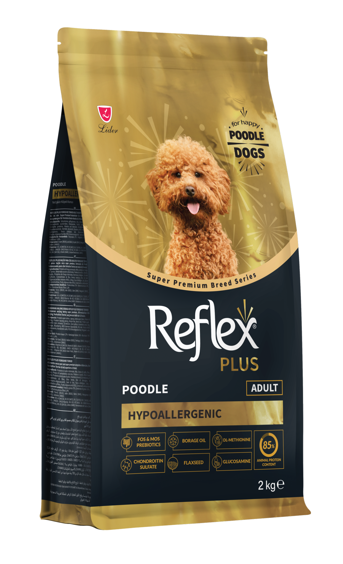 ​Reflex Plus Poodle Yetişkin Köpek Maması 2kg