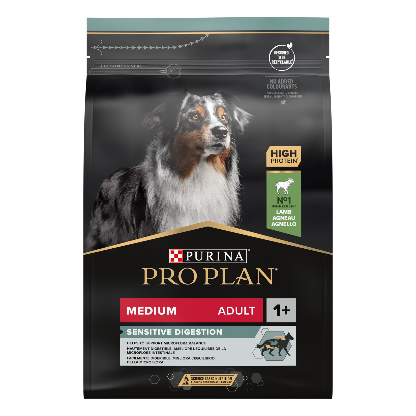 Purina Pro Plan Medium Adult Kuzu Etli Orta Irk Yetişkin Köpek Maması 3 KG