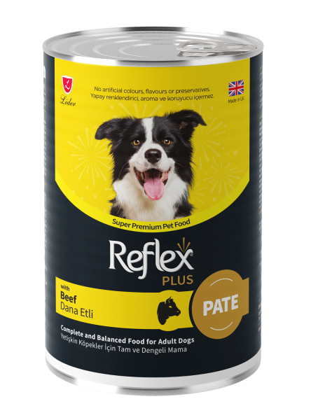Reflex Plus Pate Dana Etli Yetişkin Köpek Maması 395G
