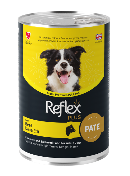 Reflex Plus Pate Dana Etli Yetişkin Köpek Maması 395G