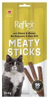 Reflex Kaz ve Av Hayvanlı Stick Kedi Ödül Maması