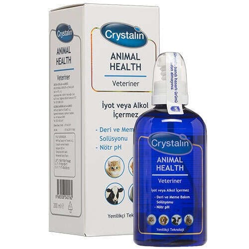 Crystalin Animal Health 250 ml Göz Kulak ve Ağız Bakım Solüsyonu