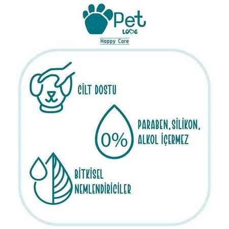 Pet Love Köpekler İçin Tüy Bakım Yağı 5x4 Ml %100 Doğal Argan Yağlı