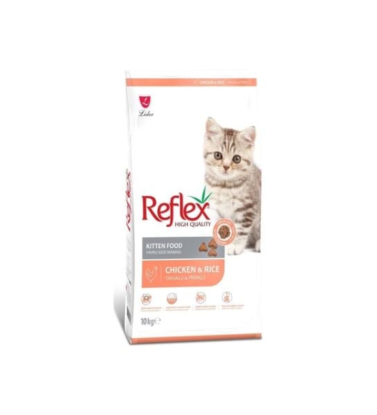 Reflex Kitten Tavuklu ve Pirinçli Yavru Kedi Maması 10 Kg