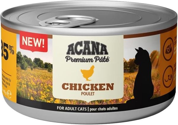 Acana Premium Pate Tavuklu Kedi Konservesi 85 Gr