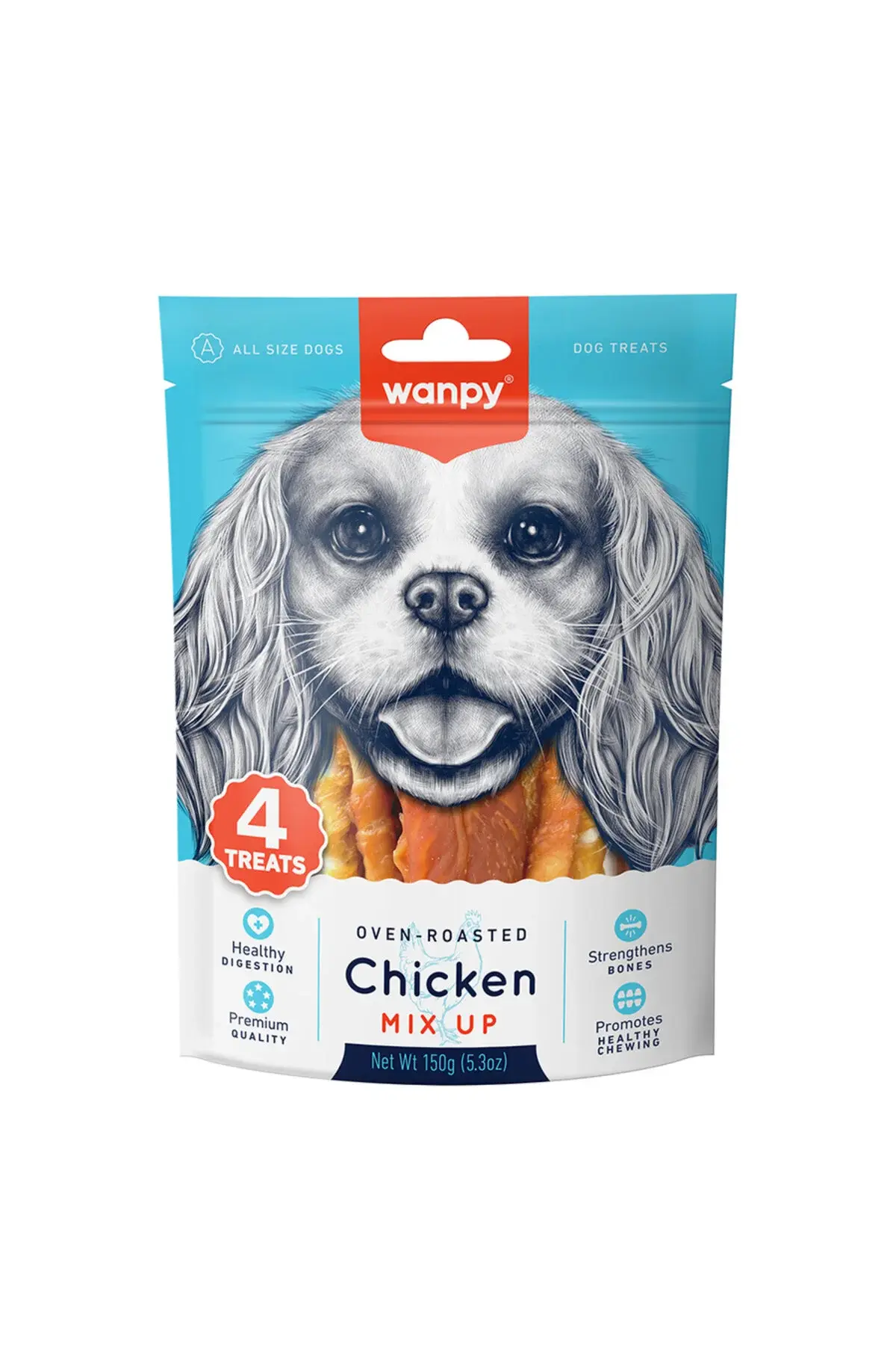 Wanpy Tavuklu Karışık Köpek Ödülü 150g