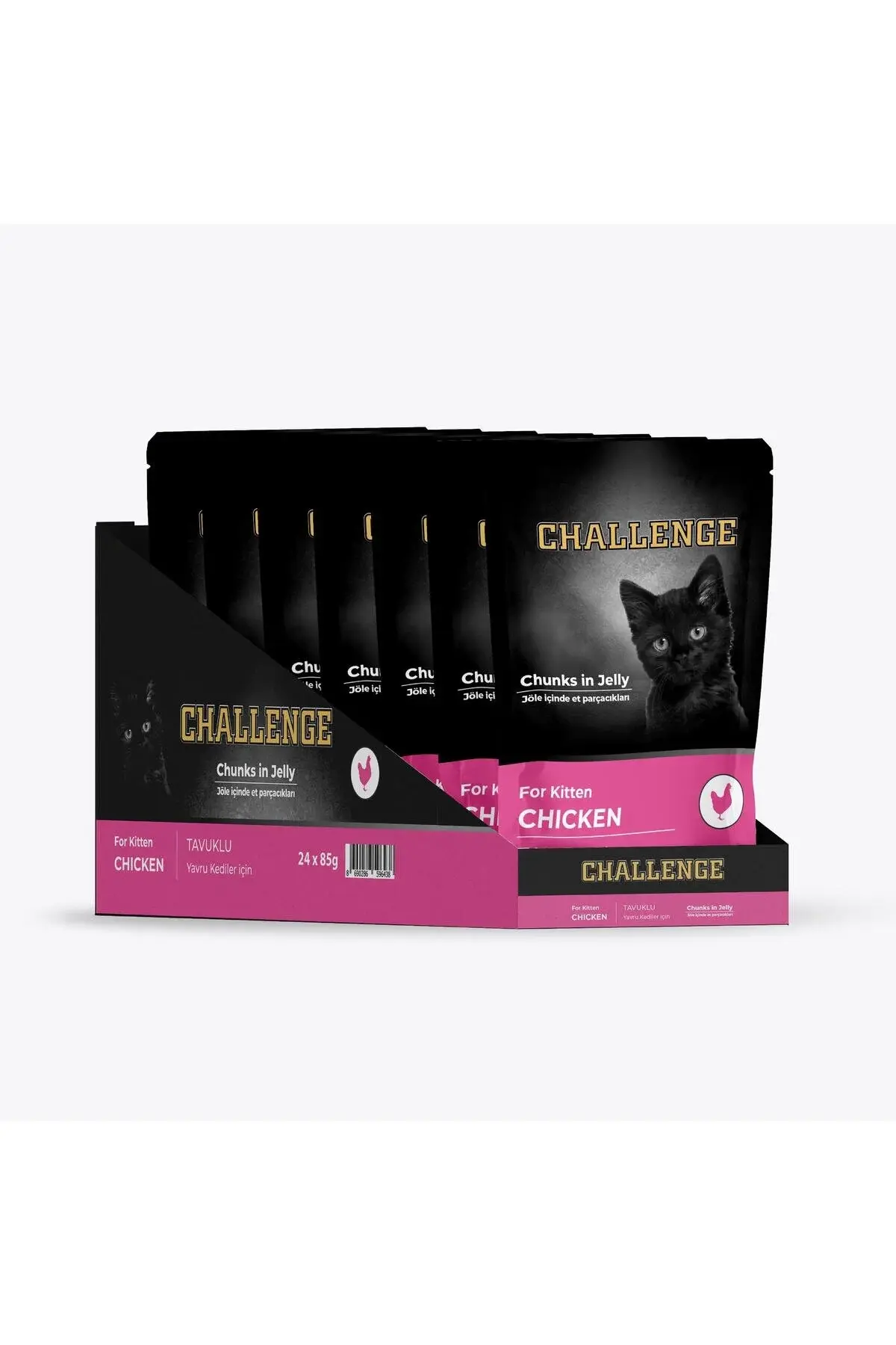 Challenge Pouch Challenge yavru tavuklu yaş mama 85 grx24ad