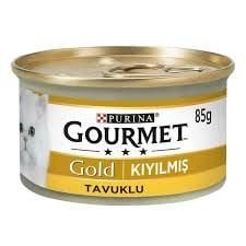 Gourmet Gold Kıyılmış Tavuklu 85 gr Yetişkin Kedi Konserve Maması