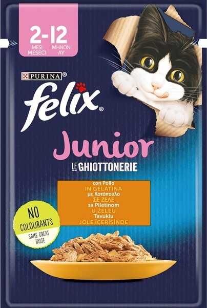 Felix 85 Gr Tavuklu Yaş Yavru Kedi Maması