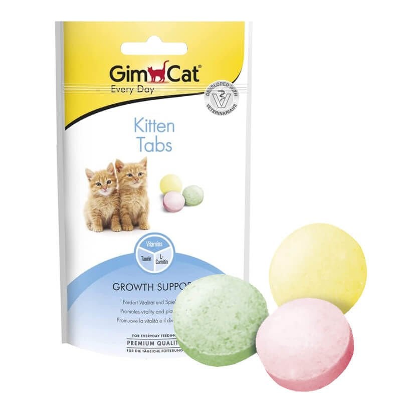 Gimcat Baby Tabs 40 gr Yavru Kedi Ödül Tableti