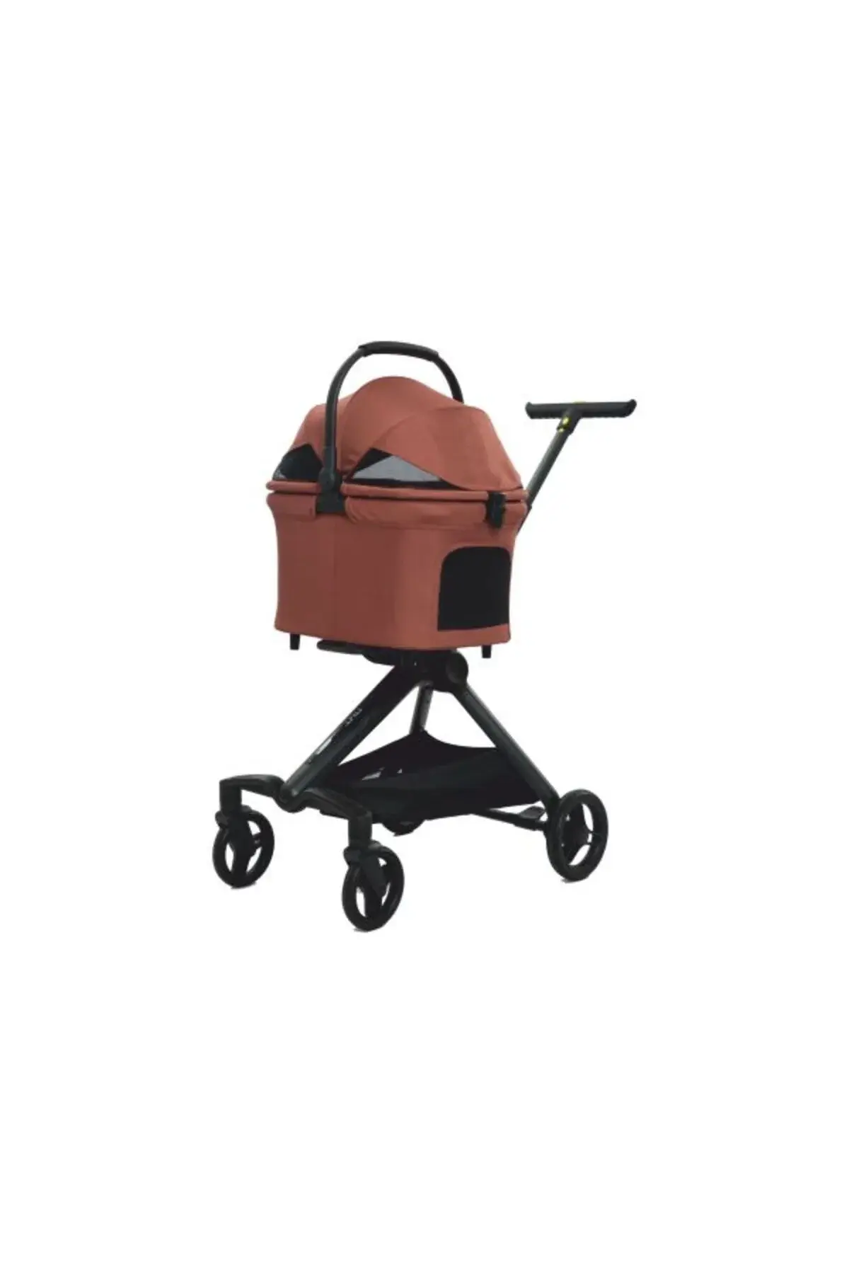 Eurodog NOVAPAZR Katlanabilir Köpek Arabası (165215) Turuncu 66x52x110cm