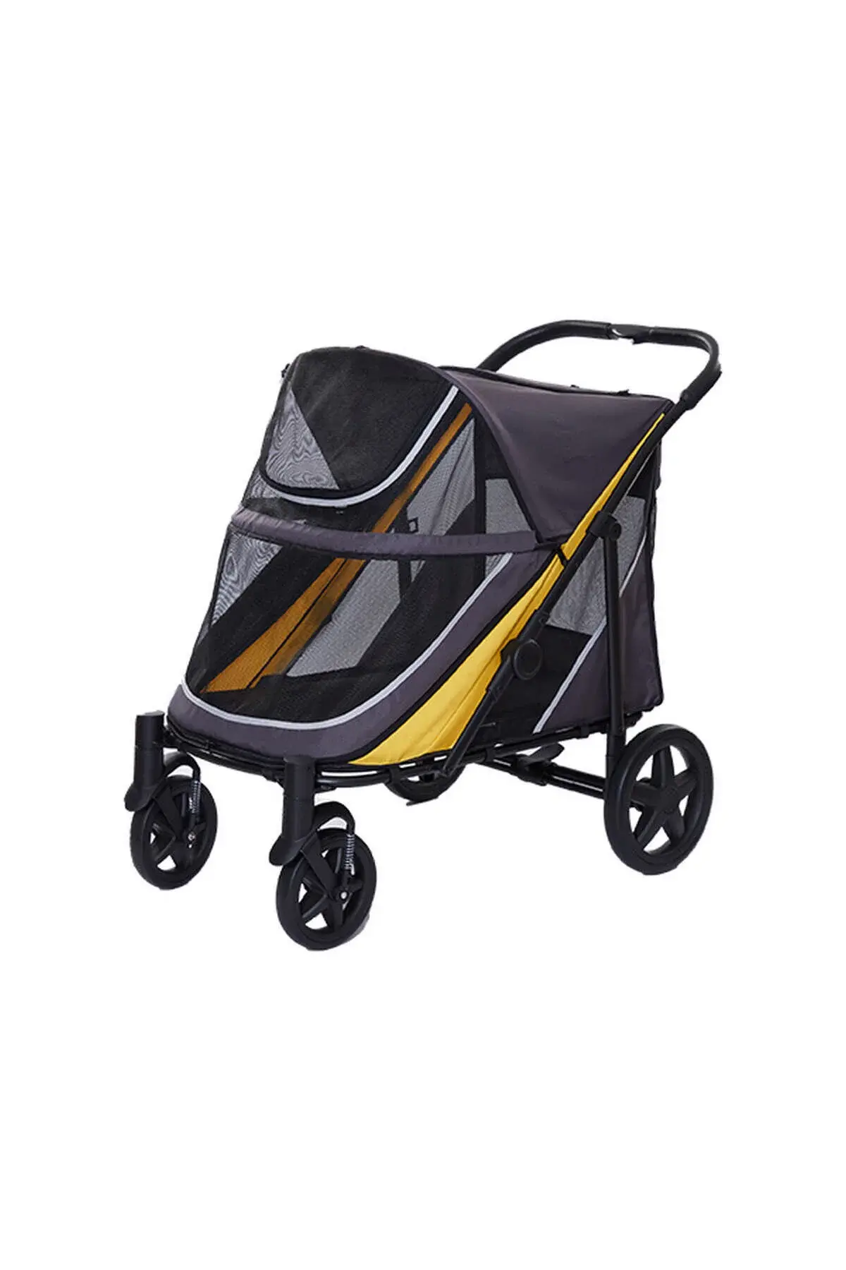 Eurodog STOROZAL Katlanabilir Köpek ArabasıGri Sarı (234413) 112x65x100 Cm