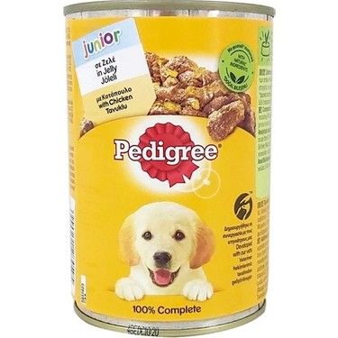 Pedigree 400gr Jöle İçinde Tavuklu Yavru Köpek Konservesi