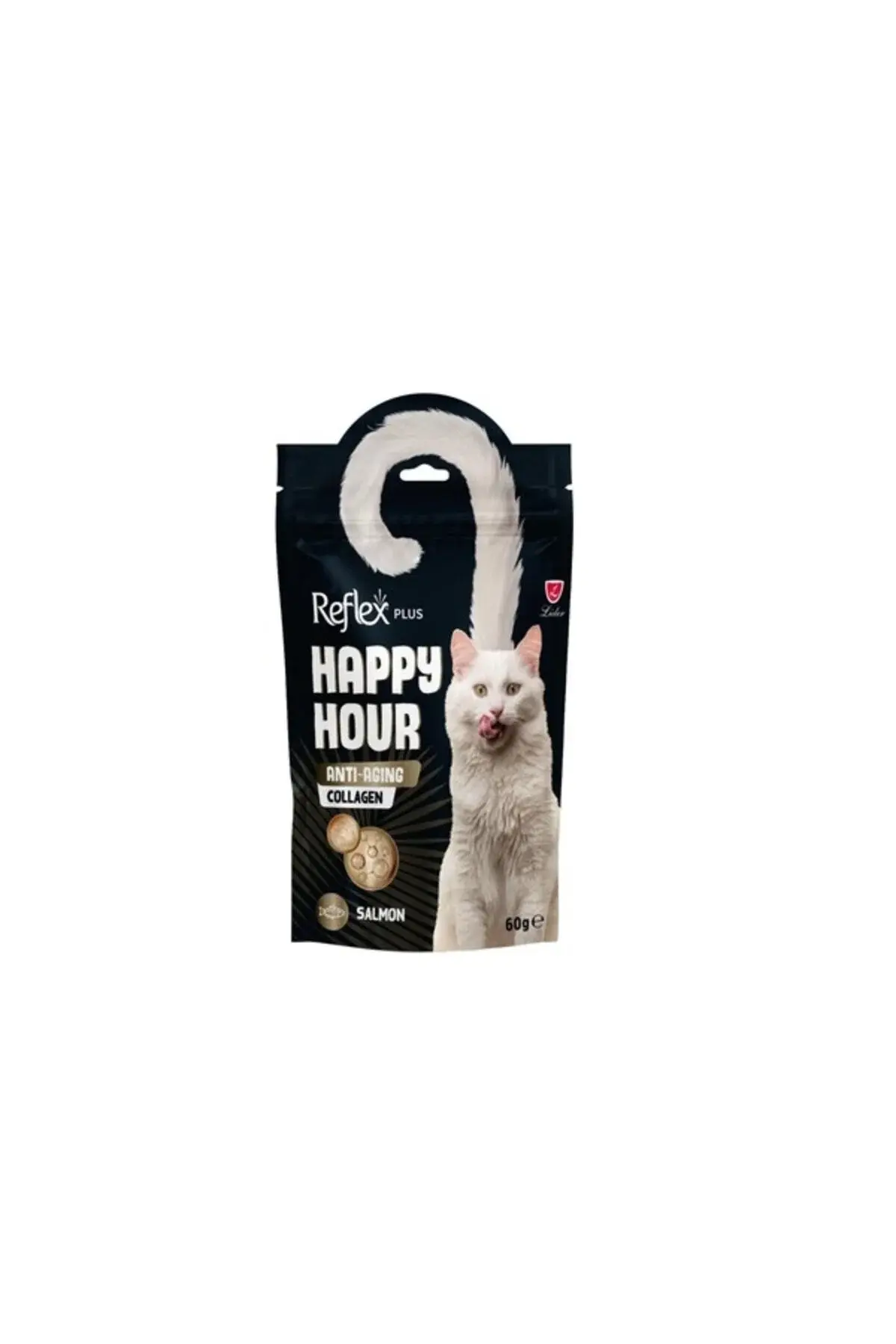 Reflex Plus Happy Hour Anti-Aging Collagen Yetişkin Kediler İçin Ödül Maması 60 Gr x 5 Adet