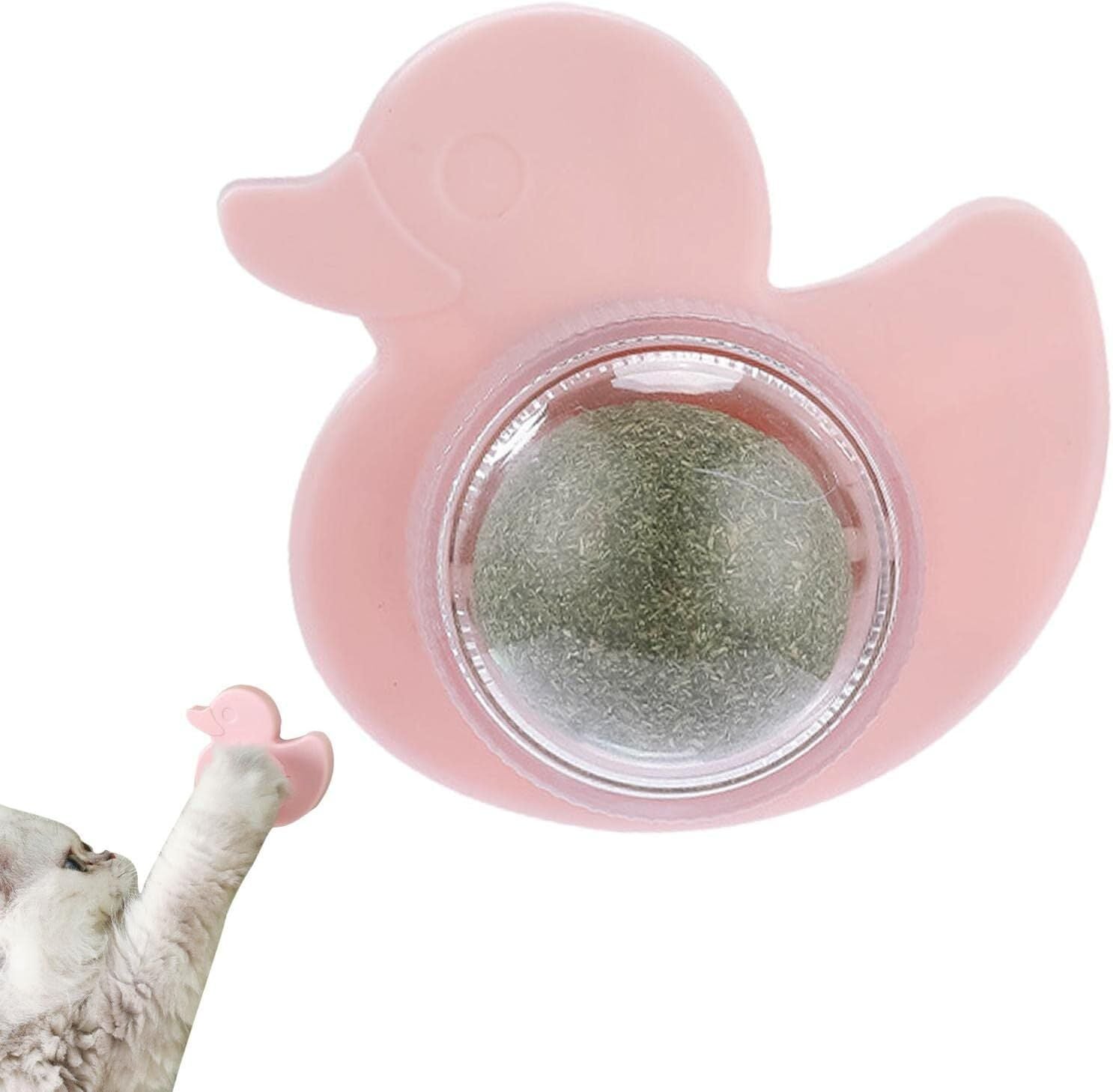 Doğal Catnipli Yenilebilir Kedi Nanesi Otu Oyun Topu Oyuncağı Cat Mint Top Oyuncak Kedi Yalama Topu