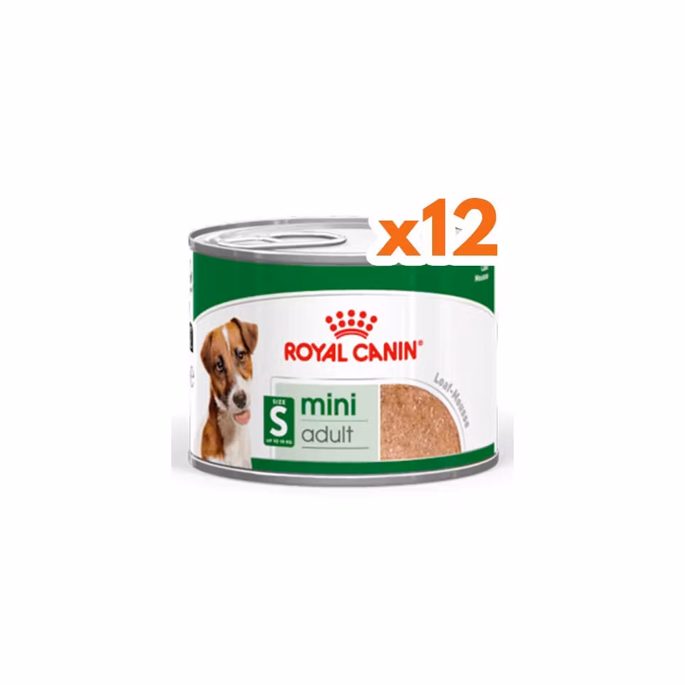 Royal Canin Mini Adult Küçük Irk Köpek Konservesi 195 Gr x 12 Adet