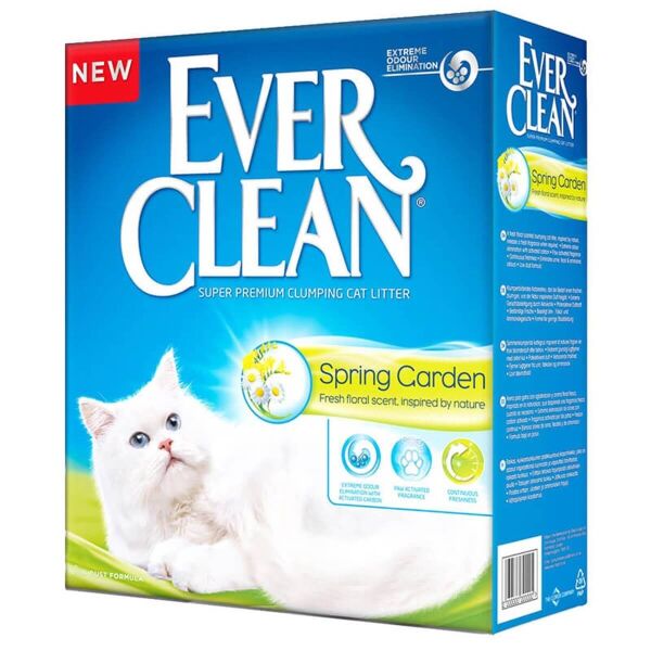 Ever Clean Spring Garden Çiçek Kokulu Topaklanan Kedi Kumu 10lt
