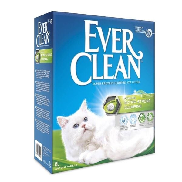 Ever Clean Extra Strength Ekstra Güçlü Kokulu Topaklanan Kedi Kumu 10lt