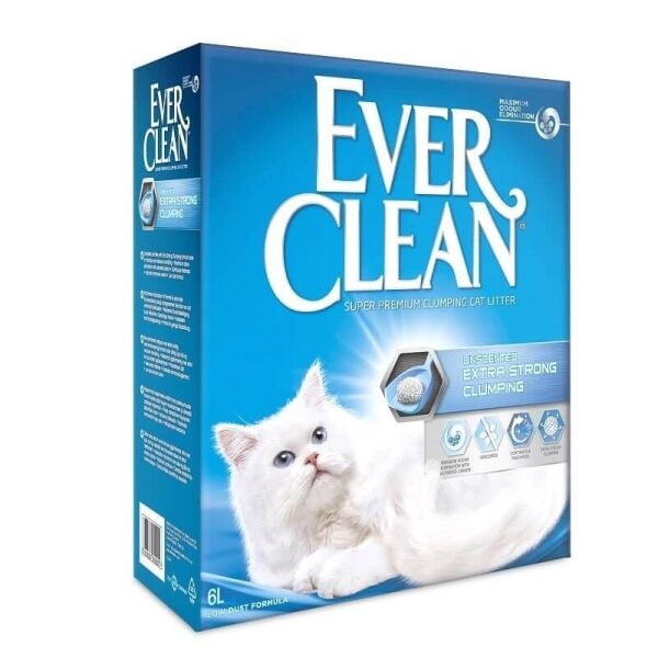 Ever Clean Extra Strength Ekstra Güçlü Kokusuz Topaklanan Kedi Kumu 10lt