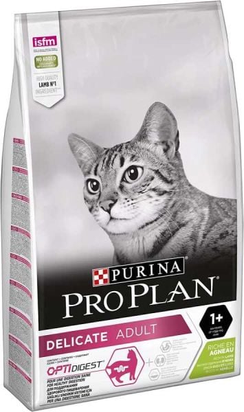 Pro Plan Delicate Kuzu Etli 10 kg Yetişkin Kedi Maması