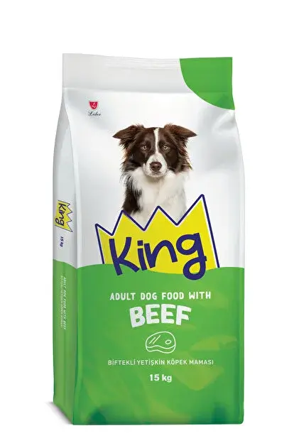 King 15 Kg Biftekli Yetişkin Köpek Maması