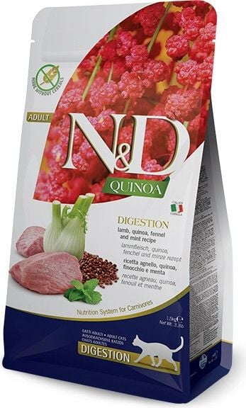 N&D Quinoa Digestion Kuzu Etli 1.5 kg Yetişkin Kedi Maması