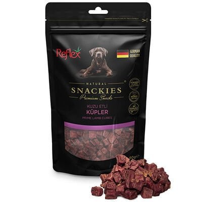 Reflex Snackies Kuzu Etli Küpler 80 gr Köpek Ödül Maması