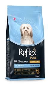 Reflex Plus Skin Coat Somonlu Mini ve Küçük Irk Yetişkin Köpek Maması 3 kg