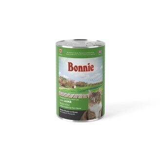 Bonnie Kuzu Etli Yetişkin Kedi Konservesi 400 Gr