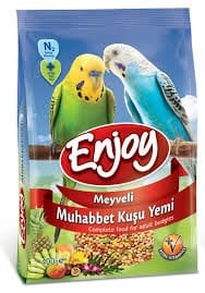 Enjoy Meyveli 400 gr Muhabbet Kuşu Yemi