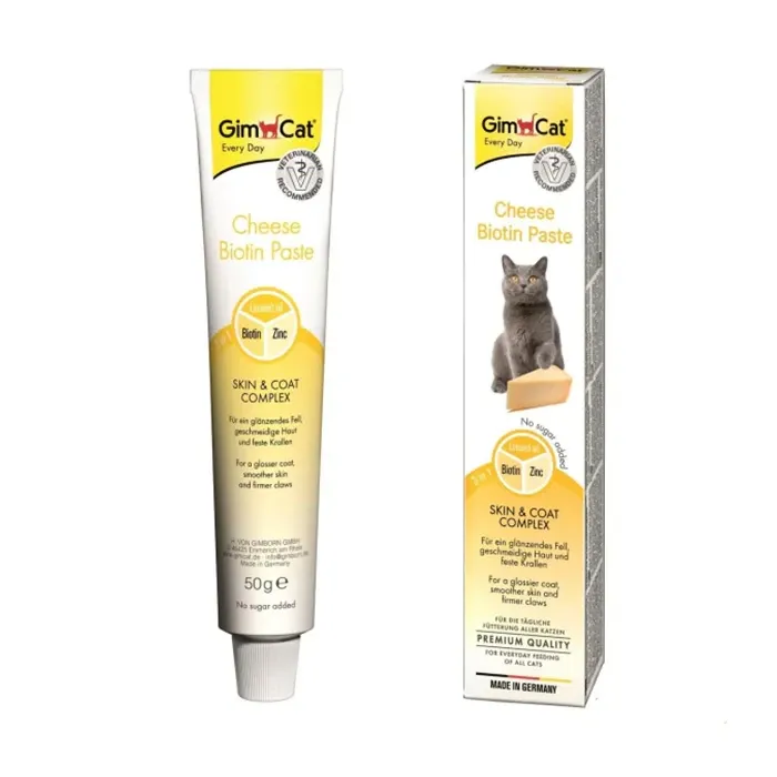 Gimcat Cheese Biotin 50 gr Kedi Macunu