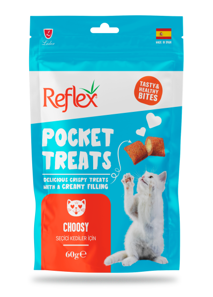 Reflex Pocket Treats / Seçiçi Kediler İçin Kedi Ödül Maması