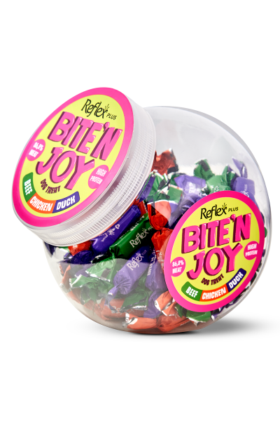 Reflex Bite'n Joy / Dana Etli, Tavuklu ve Ördek Etli Köpek Ödül Maması