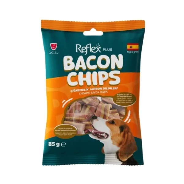 Reflex Plus Bacon Chips Jambonlu Dilim Köpek Ödül Maması 85gr