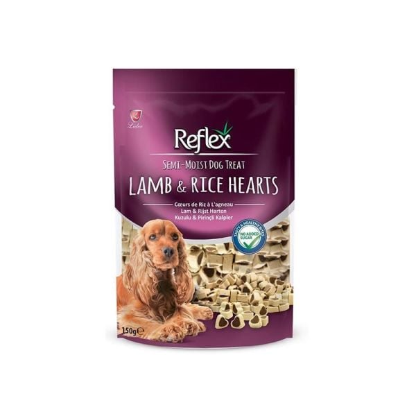 Reflex Semi-Moist Kuzulu Pirinçli Hearts Köpek Ödülü 150gr