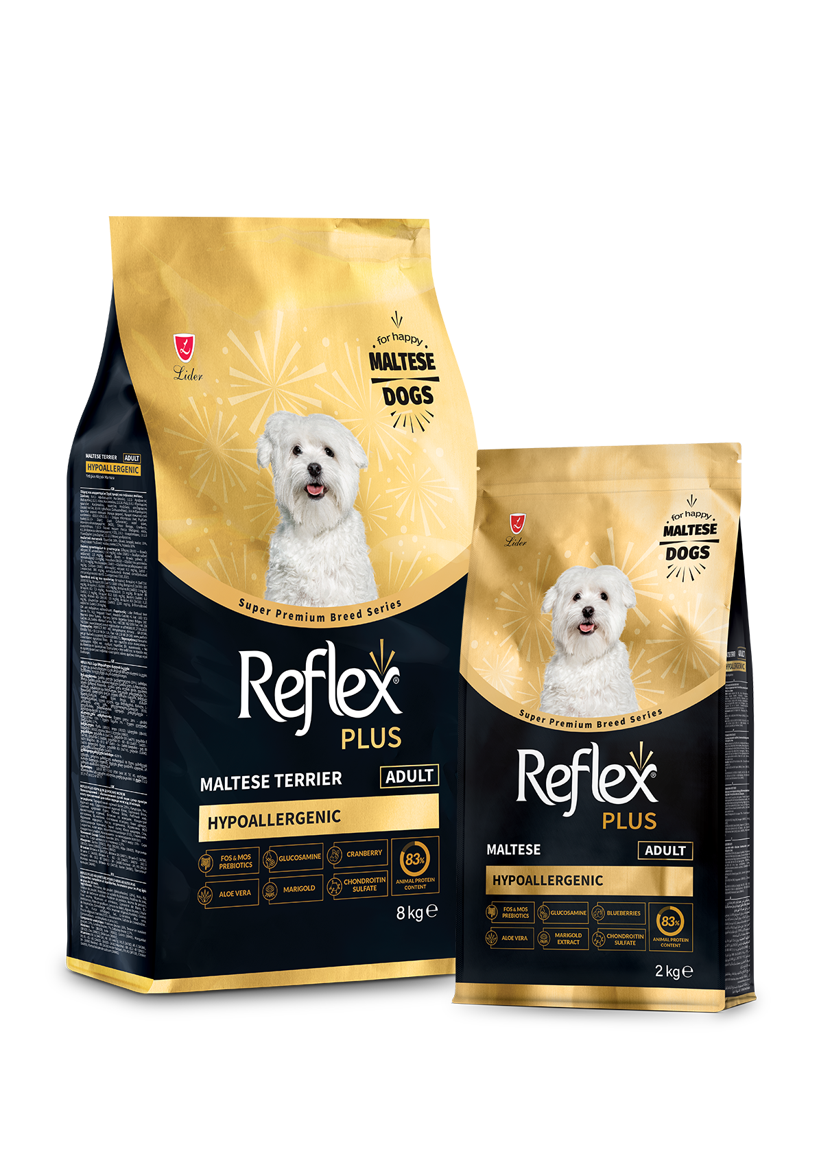 ​Reflex Plus Maltese Yetişkin Köpek Maması 8kg