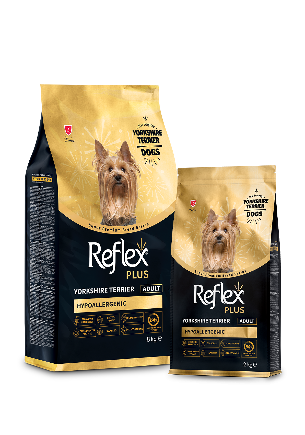 Reflex Plus Yorkshire Terrier Yetişkin Köpek Maması 8kg