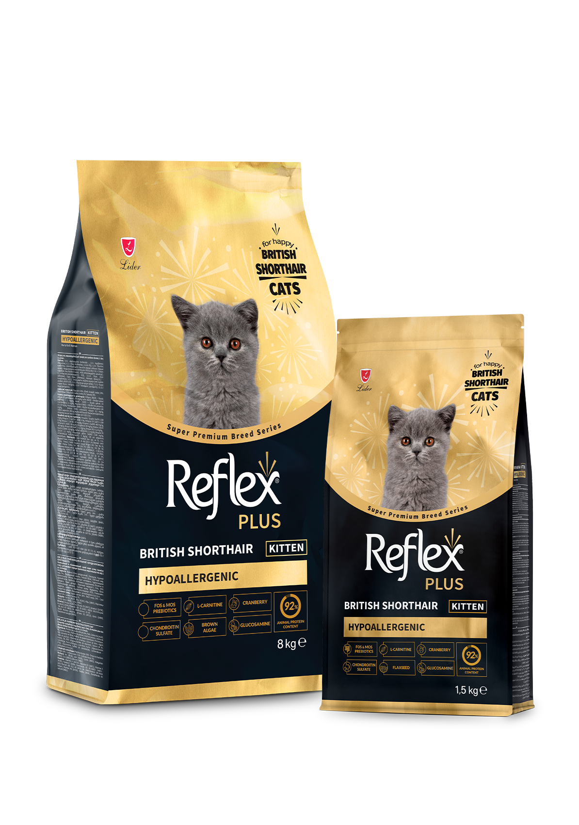 Reflex Plus British Shorthair Yavru Kedi Maması 8kg