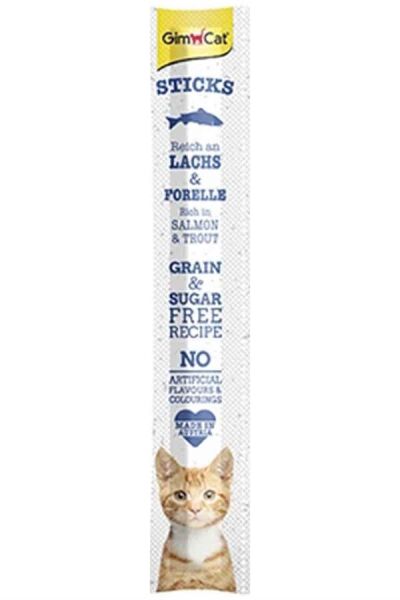 GimCat Sticks Somonlu Ödül Çubuğu 5 Gr