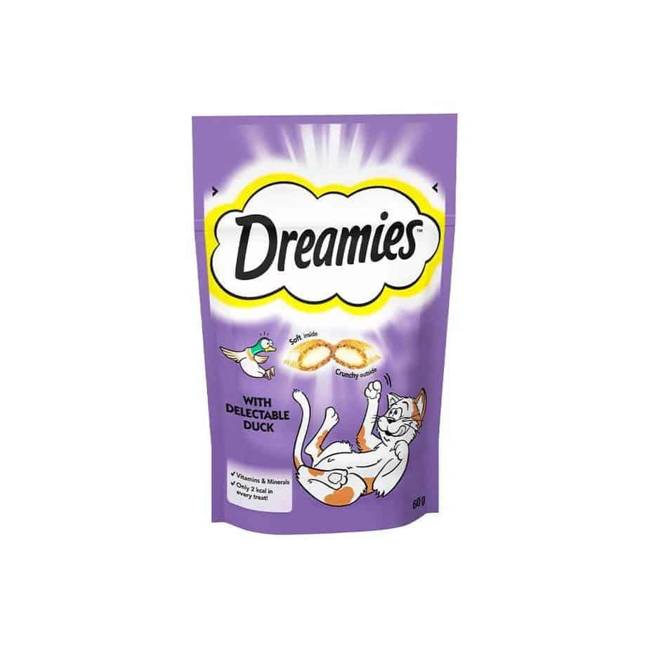 Dreamies With Delectable Duck 60gr