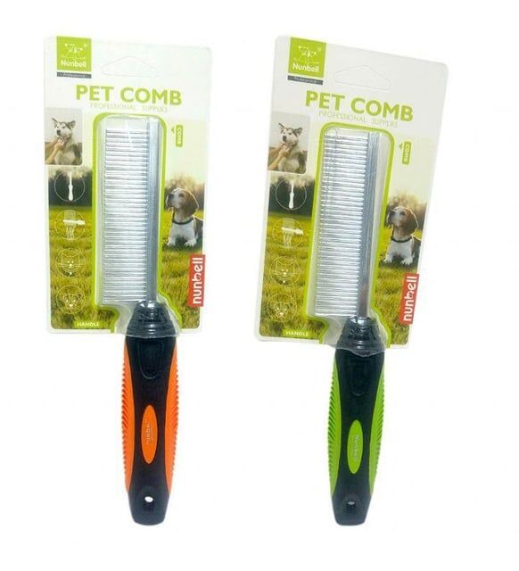 Nunbell Kedi Köpek Tek Taraflı Tarak 22 x 3 cm