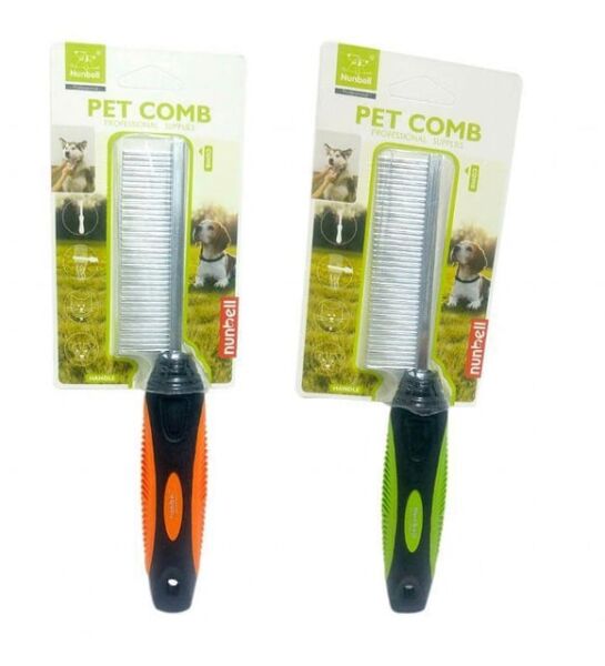 Nunbell Kedi Köpek Tek Taraflı Tarak 22 x 3 cm