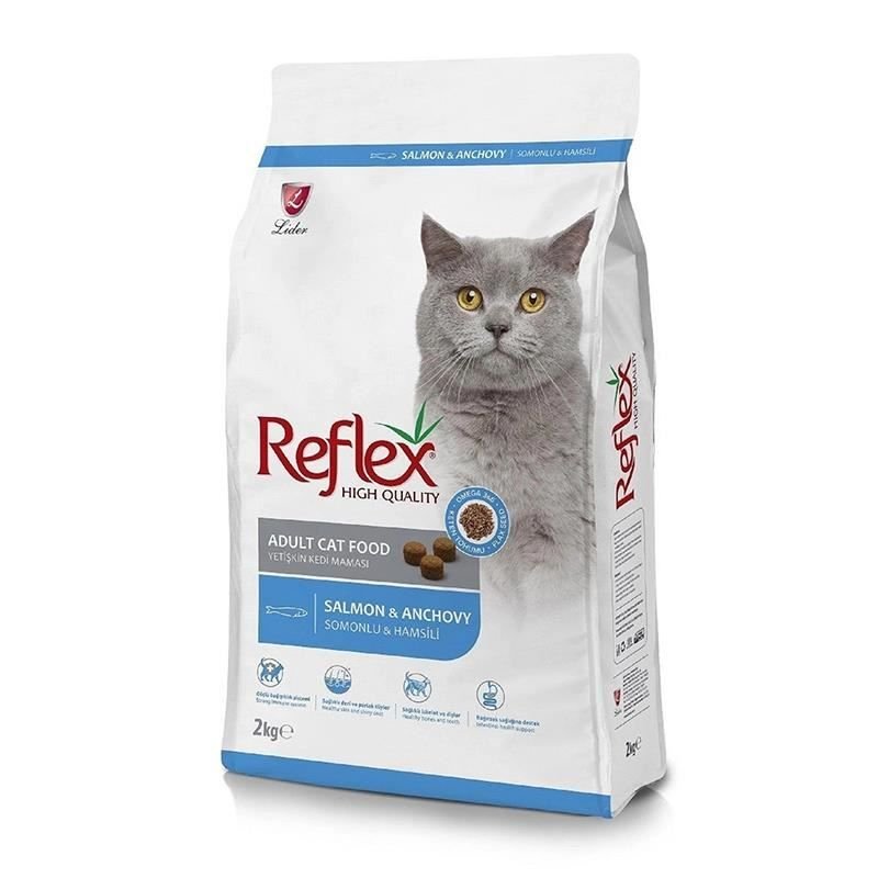 Reflex Somonlu Hamsili Yetişkin Kedi Maması 2kg
