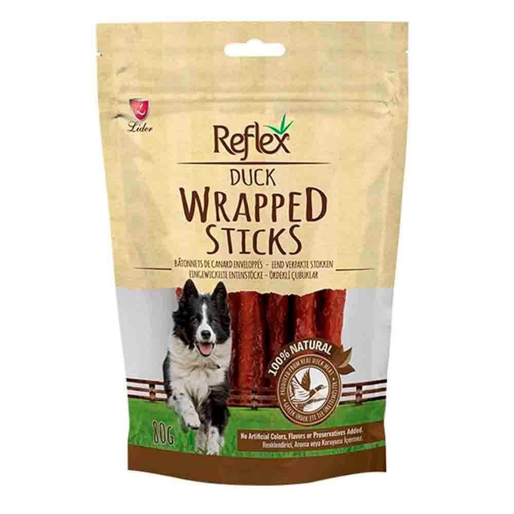 Reflex Ördek Sargılı Köpek Ödül Çubuğu 80gr