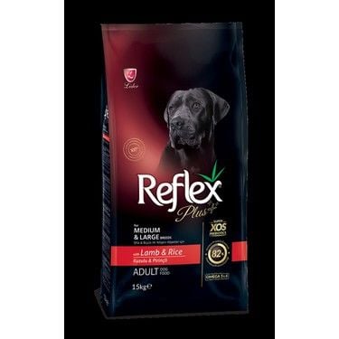 Reflex Plus Kuzulu Yetişkin Köpek Maması 15kg