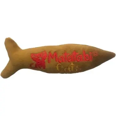 Matatabi Cats Big Fish Balık Kedi Oyuncağı Matatabi İçerikli (Kedi Otu /Nanesi İçermez) SARI