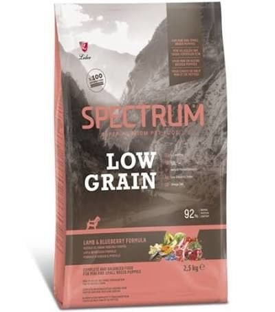 Spectrum Düşük Tahıllı Kuzulu ve Yaban Mersinli Küçük Irk Yavru Köpek Maması