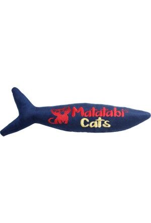Matatabi Cats Big Fish Balık Kedi Oyuncağı Matatabi İçerikli (Kedi Otu /Nanesi İçermez) LACİVERT