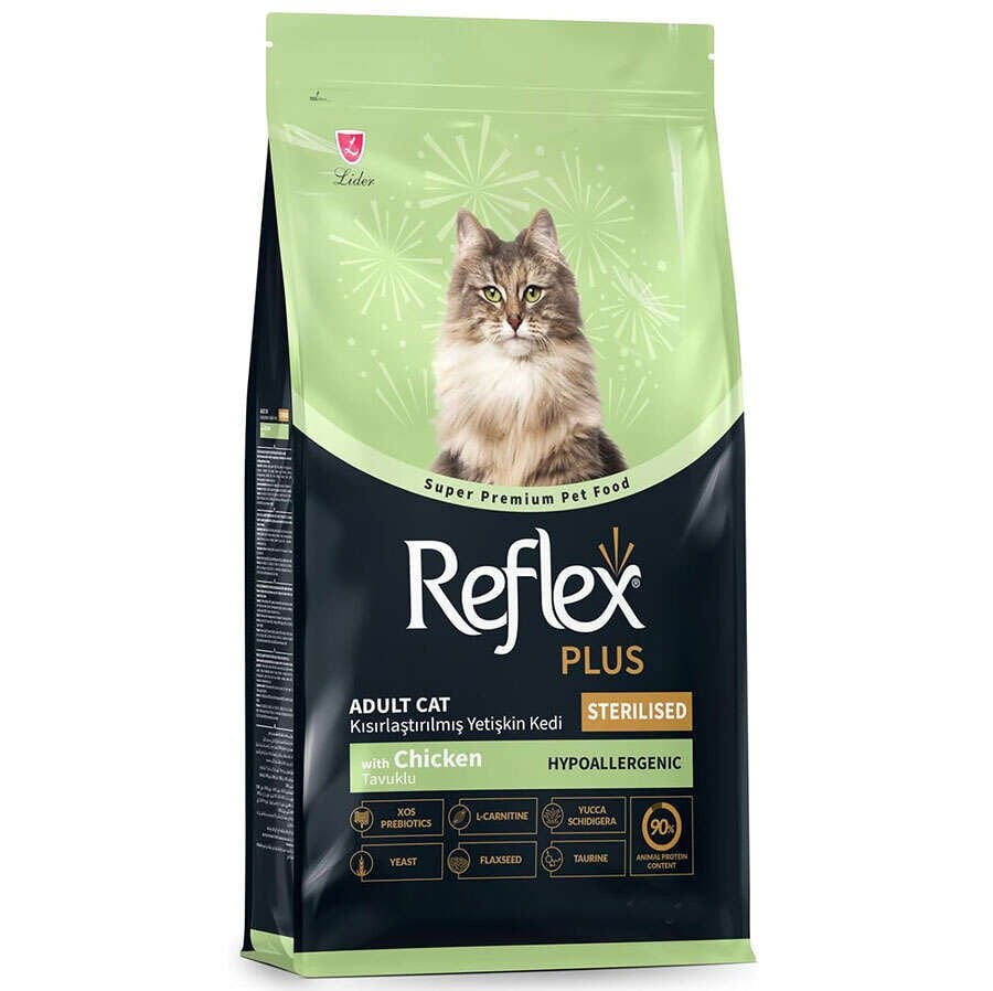 Reflex Plus Tavuklu Sterilised Kedi Maması 15 Kg