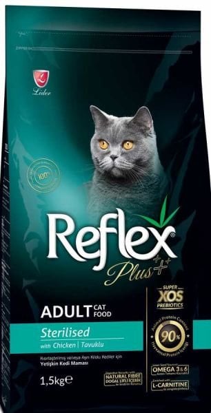 Reflex Plus Tavuklu Sterilised Kedi Maması 15 Kg